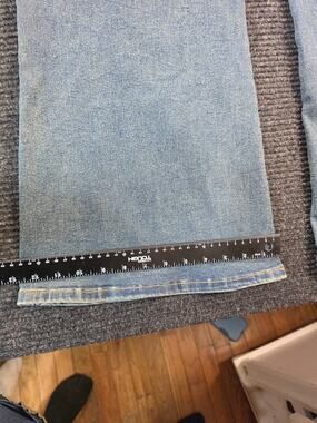 Cider High Rise Vintage Wash Flare Jeans 3XL New